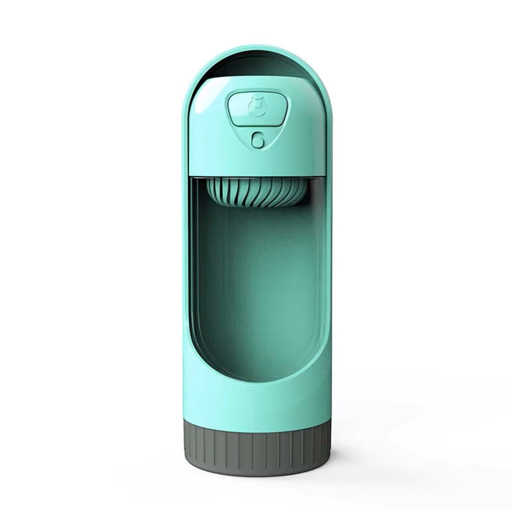 Bouteille d'Eau Portable pour Animaux avec Filtre à Charbon Actif - 300 ml