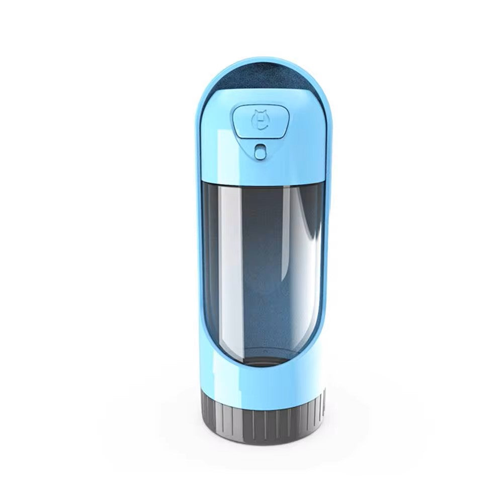 Bouteille d'Eau Portable pour Animaux avec Filtre à Charbon Actif - 300 ml