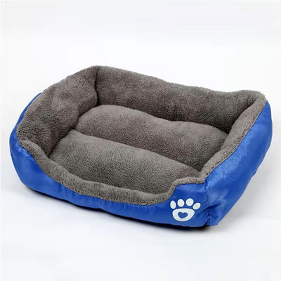 Lit Douillet pour Chiens en Peluche avec Rembourrage en Coton PP Haute Résilience