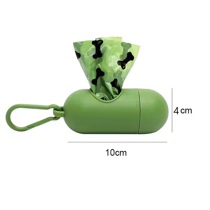 NOVOZOO Distributeur de Sacs à Déjections Canines avec 15 Sacs Inclus