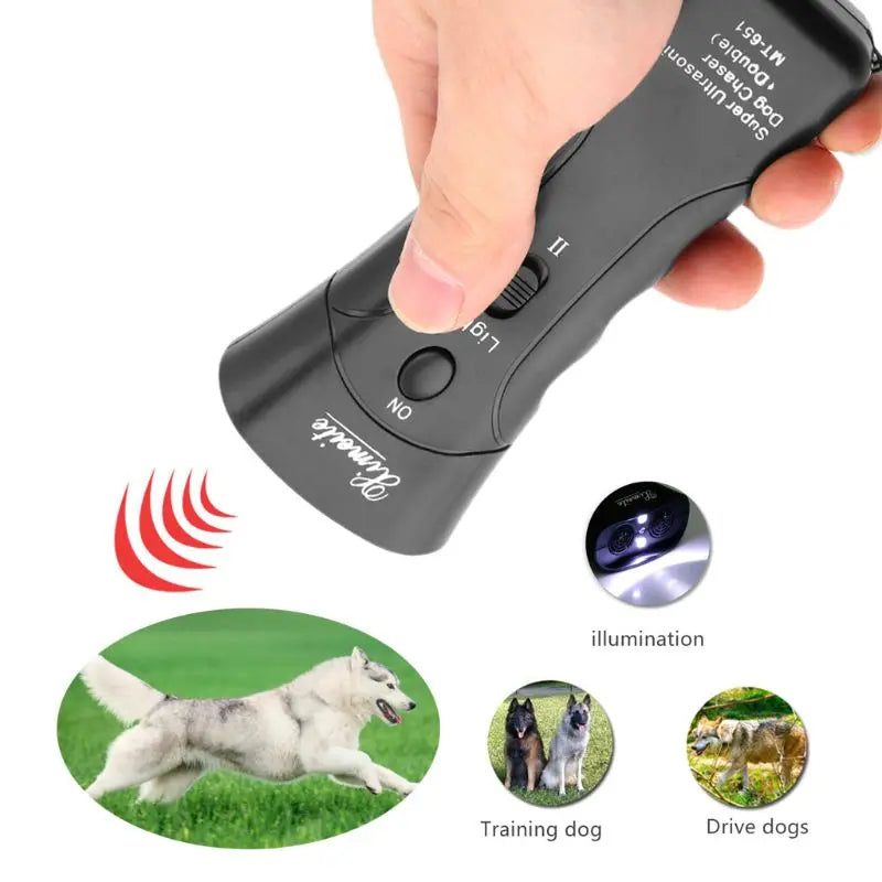 Clicker à ultrason pour entraînement pour chien anti aboiement