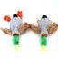 Jouet en Peluche Canard Squeaky, Jouet Animal Sonore, Jouet à Mâcher pour Chiens