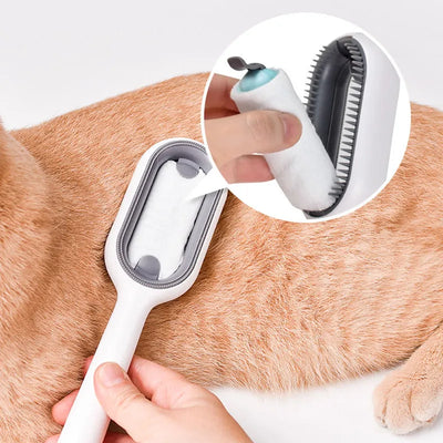 Brosses Double Face pour Élimination des Poils, Peigne de Toilettage pour Chiens et Chats