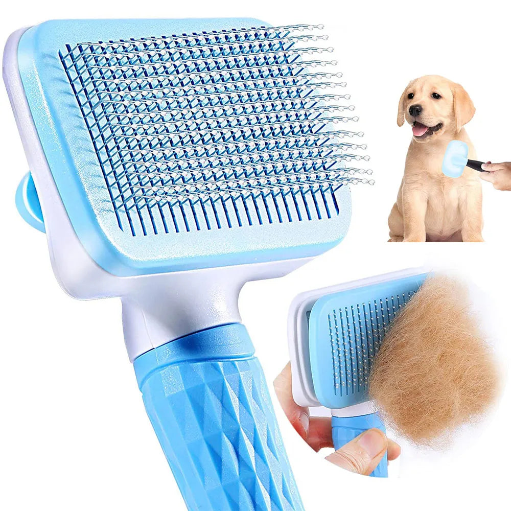 Brosse épilatoire pour chiens et chats, peigne de toilettage et de soins pour poils longs