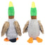 Jouet en Peluche Canard Squeaky, Jouet Animal Sonore, Jouet à Mâcher pour Chiens