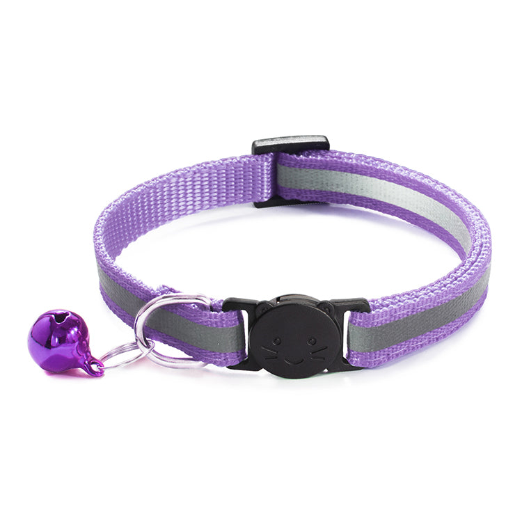 Collier Réfléchissant pour Chat avec Clochette